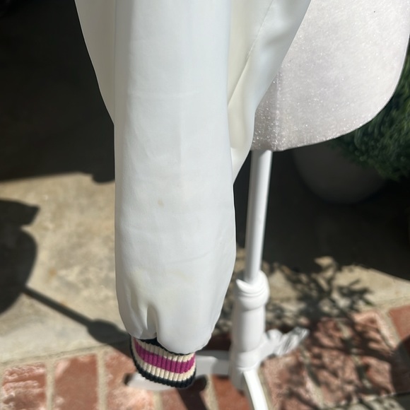 Maje Satin Bomber Jacket - Picture 9 of 14